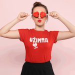 Moteri&scaron;ki mar&scaron;kinėliai "Užimta"