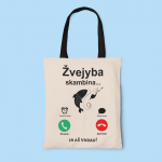 Medžiaginis mai&scaron;elis "Žvejyba skambina"