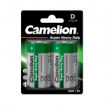 Elementai, anglies cinko, D, R20, B2, CAMELION, 2 vnt.