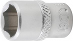 Galvutė colinė &scaron;e&scaron;iakampė | 6,3 mm (1/4") | 7/16" (10658)