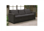Sodo sofa trivietė Kalifornijos 3-vietė sofa pilka