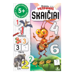 Skruzdėliukas Nežiniukas. Skaičiai 5+