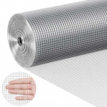 Metalinis kar&scaron;tai cinkuotas vielos tinklas, 1/4 colio, 36 colių x 50 pėdų, vielo tinklas narvams ir tvorai