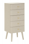 Komoda Shy, Su stalčiais, 37,5 &times; 89 &times; 34 cm