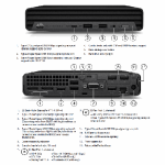 Kompiuteris HP EliteDesk 800 G6, Intel Core i5 i5-10500T, 16 GB, 256 GB SSD, Grade B