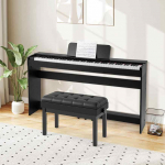 Elektrinis pianinas, 88 klavi&scaron;ai, Juodas, 134 &times; 73 &times; 30 cm