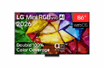 Televizorius LG 4K evo AI Mini RGB 86MRGB87B3B