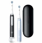 Elektrinių dantų &scaron;epetėlių rinkinys Oral-B iO3 Series, 2 &scaron;epetėliai, 2 galvutės, 3 režimai