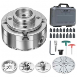 Medienos tekinimo staklių griebtuvas VEVOR CK4-4K-5SET-SS, 5 vnt. rinkinys, 102 &times; 102 &times; 78 mm