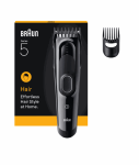 Plaukų kirpimo ma&scaron;inėlė Braun HC5510 Series 5, 9 ilgio nustatymai, Juoda