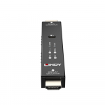 HDMI Signal Generator & Display Emulator - Lindy HDMI 4K60 Signalo Generatorius ir Ekrano Emuliatorius 3840x2160@60Hz Metalinis Korpusas Juodas