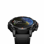 I&scaron;manusis Laikrodis - Ksix Explorer, GPS, 5ATM Vandens Atsparumas, 1.43" AMOLED Juodas
