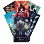 Kortų rinkinys - Llewellyn Lubanko Tarot kortos 78 kortos 244 puslapių gidų knyga
