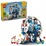 Konstruktorius - LEGO Creator 3 In 1 31389 Ikoninis Apžvalgos Ratas 916 Detalių Su 4 Minifigūrėlėmis Marga
