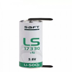 Ličio Baterija Saft LS17330 U-l&ouml;tfahne 2/3 A 3.6v 1 Vnt.
