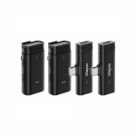 Belaidis Mikrofonas - Ulanzi HM2301 2 Siųstuvai 2 Imtuvai USB-C