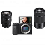 Sony A6600 + 16-50mm + 55-210mm (Black) | (ILCE-6600/B) | (&alpha;6600) | (Alpha 6600) | (SELP1650)