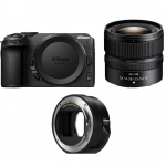 Nikon Z 30, (Z30) + NIKKOR Z DX 12-28mm f/3.5-5.6 PZ VR + FTZ II Adapter