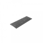 Klaviatūra - Natec BARRACUDA Multimedijos USB 104 Klavi&scaron;ai su Rie&scaron;o Atrama Juoda