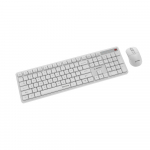 Klaviatūra ir Pelė - Gembird KBS-WMS-01-W Bevielis Darbo Rinkinys, 5000 DPI, Baltas