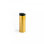 Termosas - ARGO Nerūdijančio Plieno Termosas TUBO 500ml 220x70mm Auksinė
