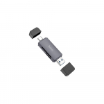 Atminties kortelių skaitytuvas HOCO HB45: SD, TF, USB-A, USB-C