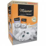 Kačių Maistas - MIAMOR Ragout Royale Kačiukų Mi&scaron;inys Želyje 12x100g Be Grūdų