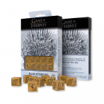 Stalo Žaidimas - Game of Thrones Baratheon Kauliukų Rinkinys 10xD6 Geltoni