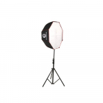 Ap&scaron;vietimo įranga - Caruba Orb Speedlite rinkinys 80cm mink&scaron;tajam dėžutė su stovu ir laikikliu