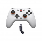Žaidimų valdiklis - GameSir T4n Lite Wireless Controller (Steam, Android, iOS, Switch, White)