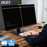 Monitorius - MSI Pro MP275QPG 27 colių QHD 100 Hz, juodas
