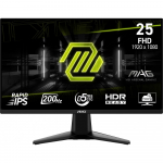 Monitorius - MSI MAG 255F E20 200 Hz Full HD Juodas