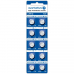 Baterija - everActive G12 10Vnt Alkalinė LR1142 LR43 1.5V