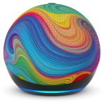 I&scaron;manusis Garsiakalbis - Amazon Echo Dot 5 Kids Rainbow