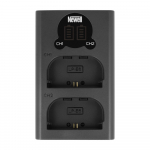 Dviejų kanalų įkroviklis Newell DL-USB-C skirtas LP-E6