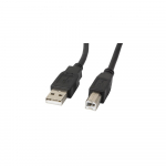 USB Laidas - Lanberg CA-USBA-10CC-0050-BK 5 m Juodas
