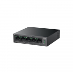 Komutatorius - TP-Link LiteWave 5-Port Gigabit su 4-Port PoE+ Juodas