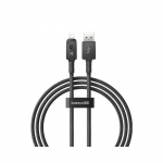USB Laidas - Baseus Unbreakable USB A į iP 1m 2.4A 480Mbit/s Juodas