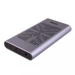 M.2 SSD Korpusas - LINDY SSD Dėklas USB 3.2 Gen 2x2 Dual SSD Klonavimo 20Gbps Palaikymas 42/60/80mm