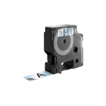 Etiketės Juosta - Dymo 45800 88x65mm Juoda ant Skaidraus