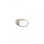 Fotografijos reflektorius - Godox 5 in 1 reflektorius 80x120cm auksinis/&scaron;sidabrinis/baltas/permatomas