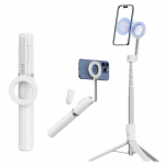 Kameros priedas - Ulanzi AB403 Magnetinis Selfie Lazda Pro 2-in-1 Trikojis Baltas
