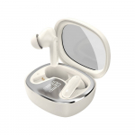 Belaidės ausinės - Vention Air A01 Bluetooth 5.3, 24h baterija, IPX4 smėlinė