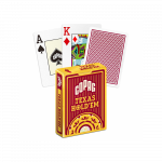 Copag Texas Holdem Pokerio Kortos (Raudonos)