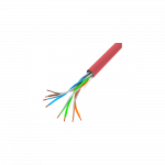 Tinklo Kabelis - Lanberg LAN UTP 100MB/s 305m CCA Raudonas