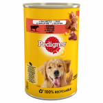Drėgnas &Scaron;unų Maistas - Pedigree Jautienos Želė 400g
