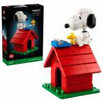 LEGO konstravimo rinkinys - LEGO IDEAS 21368 Peanuts: Snoopy's Doghouse 964 Pieces, 250 mm, Raudona/Balta
