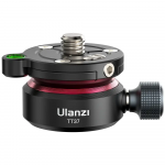 Kameros priedas - Ulanzi TT37 Mini Lyginimo Pagrindas Aliuminis 8&deg; Pasvirimas Juodas