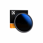 Kameros filtras - K&F Concept Nano-C HMC Fader ND2-400 52mm pilkas filtras