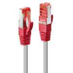 Tinklo Kabelis - LINDY CrossOver Cat.6 S/FTP Tinklo Kabelis, RJ45, M/M, 250MHz, 27AWG, 0.5 m, Pilkas